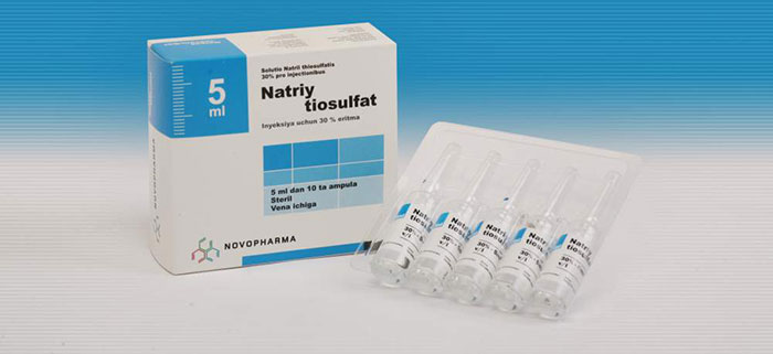 Тиосульфат натрия является лекарственным препаратом дезинтоксикационного и антигистаминного действия