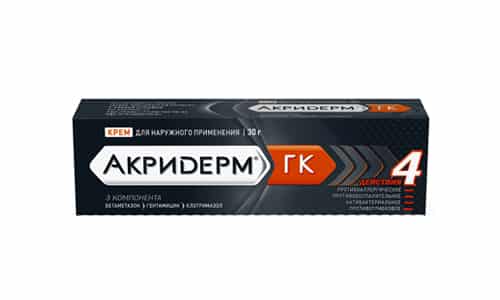 Акридерм ГК рекомендован к использованию при нейродермитах различных типов, дерматитах