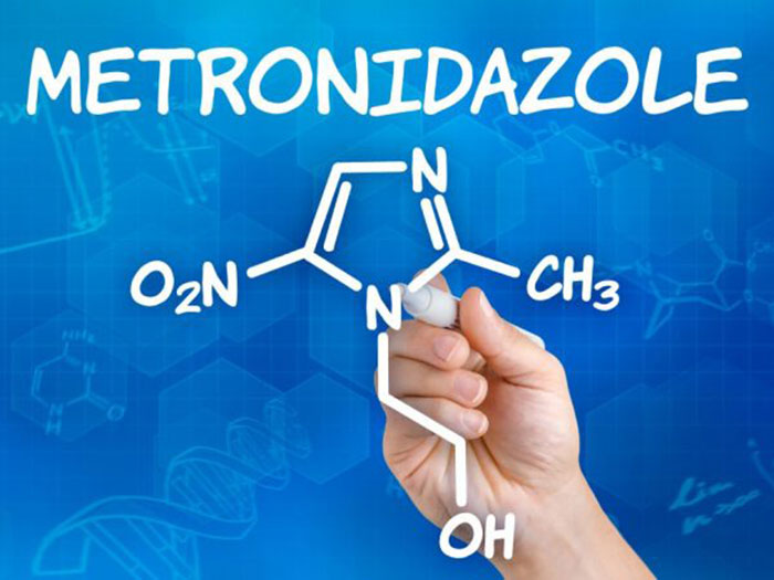 Химическая формула метронидазола