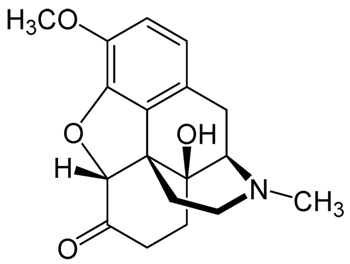Химическая формула оксикодона