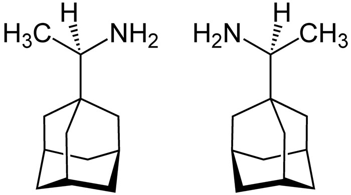 Римантадин - структурная формула действующего вещества препарата Ремантадин