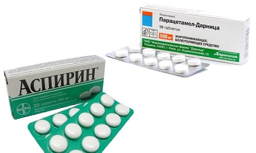 Парацетамол или Аспирин используют в борьбе с простудными заболеваниями