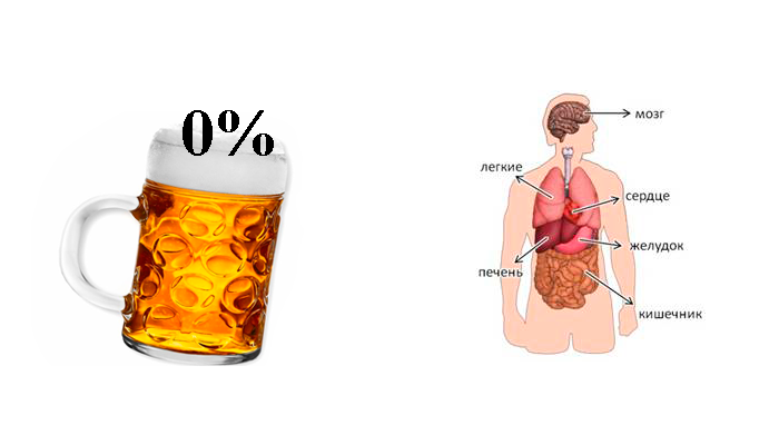 Воздействие безалкогольного пива на организм