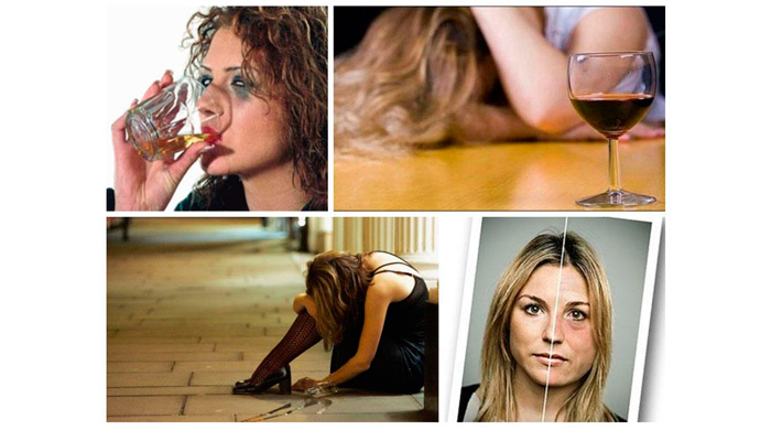 Симптомы женского алкоголизма