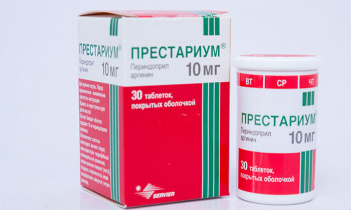 Престариум является сосудосуживающим препаратом и обладает гипотензивным действием