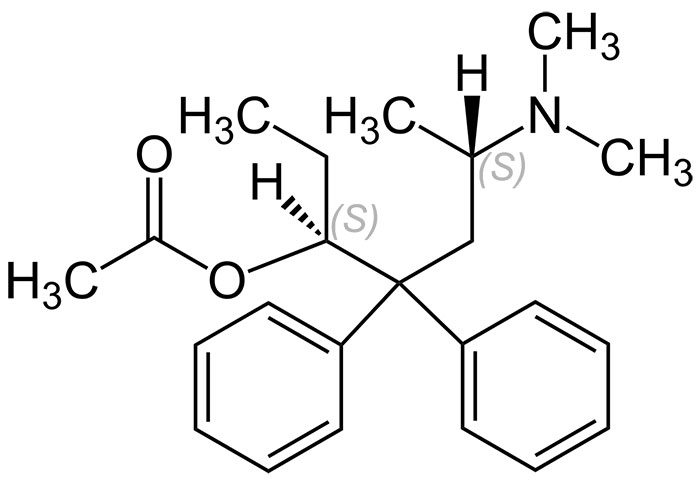 Химическая формула левацетилметадола