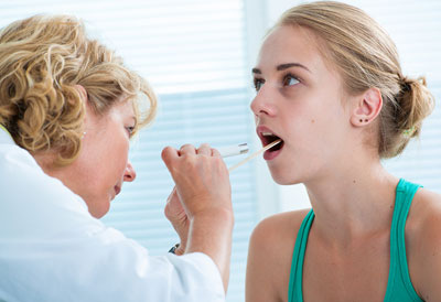Проверка полости рта