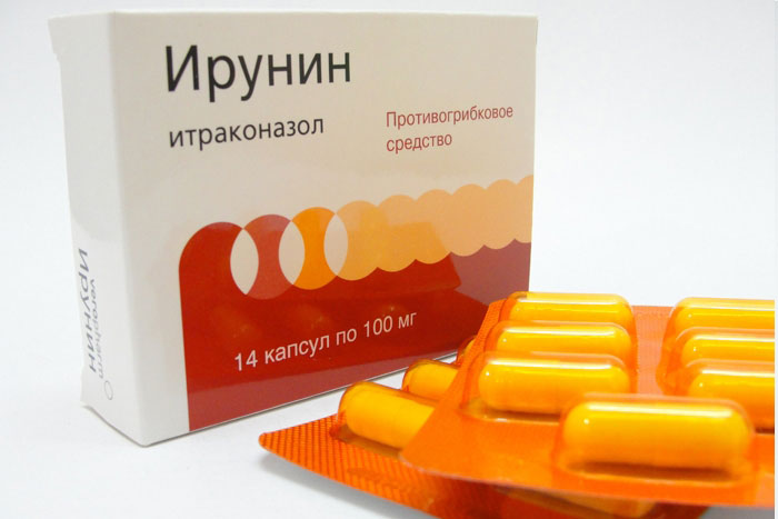 Ирунин является противогрибковым препаратом широкого спектра действия