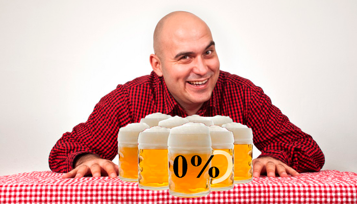 Систематическое употребление безалкогольного пива в большом количестве