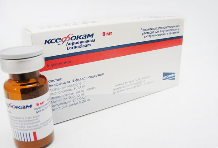 Ксефокам является нестероидным противовоспалительным препаратом с обезболивающим эффектом