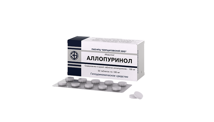 Форма выпуска лекарства Аллопуринол