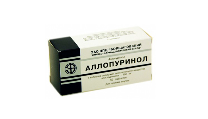 Аллопуринол для очистки почек от токсинов