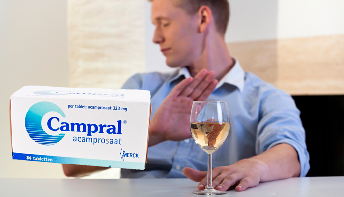 Отказ от спиртного при применении лекарства Кампрал