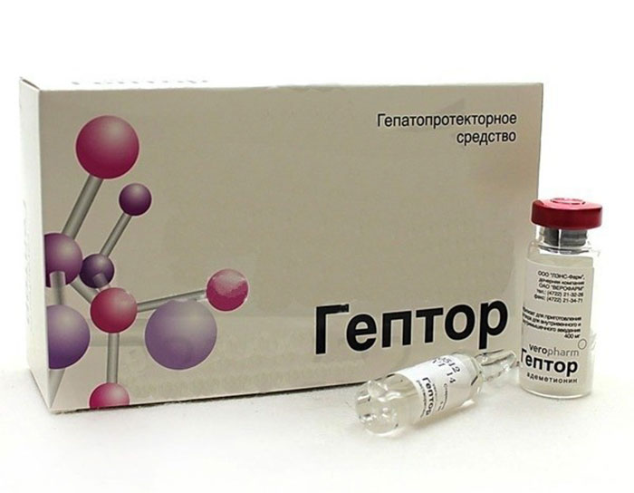 Препарат Гептор является гепатопротектором и обладает антидепрессивным воздействием