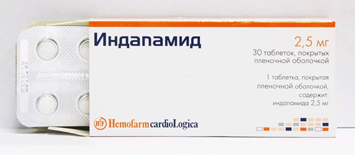 Индапамид является препаратом диуретиком с гипотензивным действием