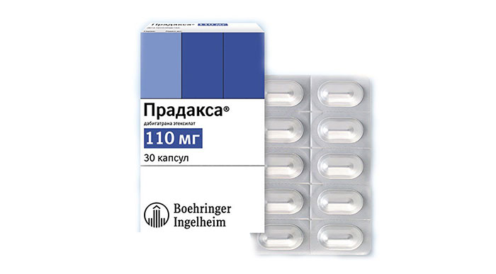 Прадакса является препаратом группы антикоагулянтов с противотромбозным действием