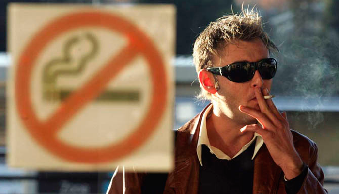 Игнорирования запрета на курение в общественных местах при табачной зависимости